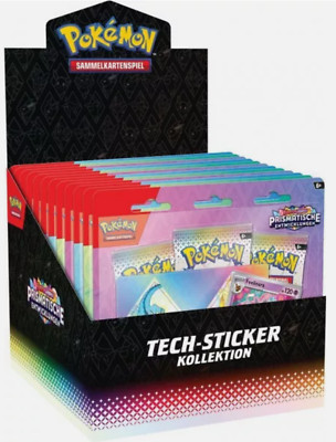 Pokemon Prismatische Entwicklungen  Tech-Sticker Display  (36 Booster) Deutsch