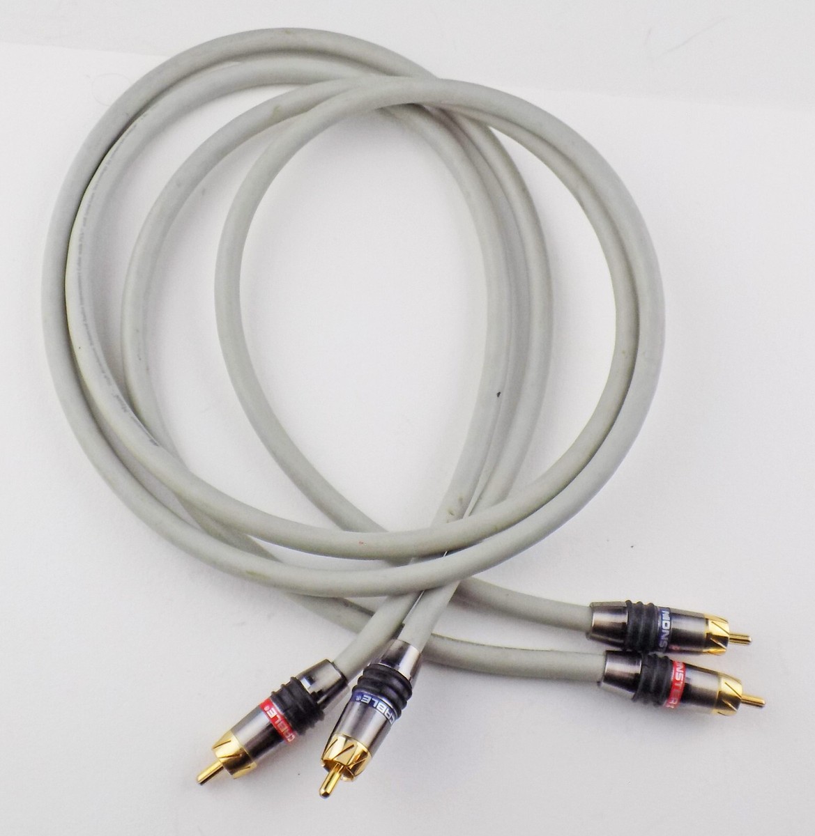 Monster M350i PAIR or SINGLE Audio RCA Cable CHOOSE LENGTH MSeries