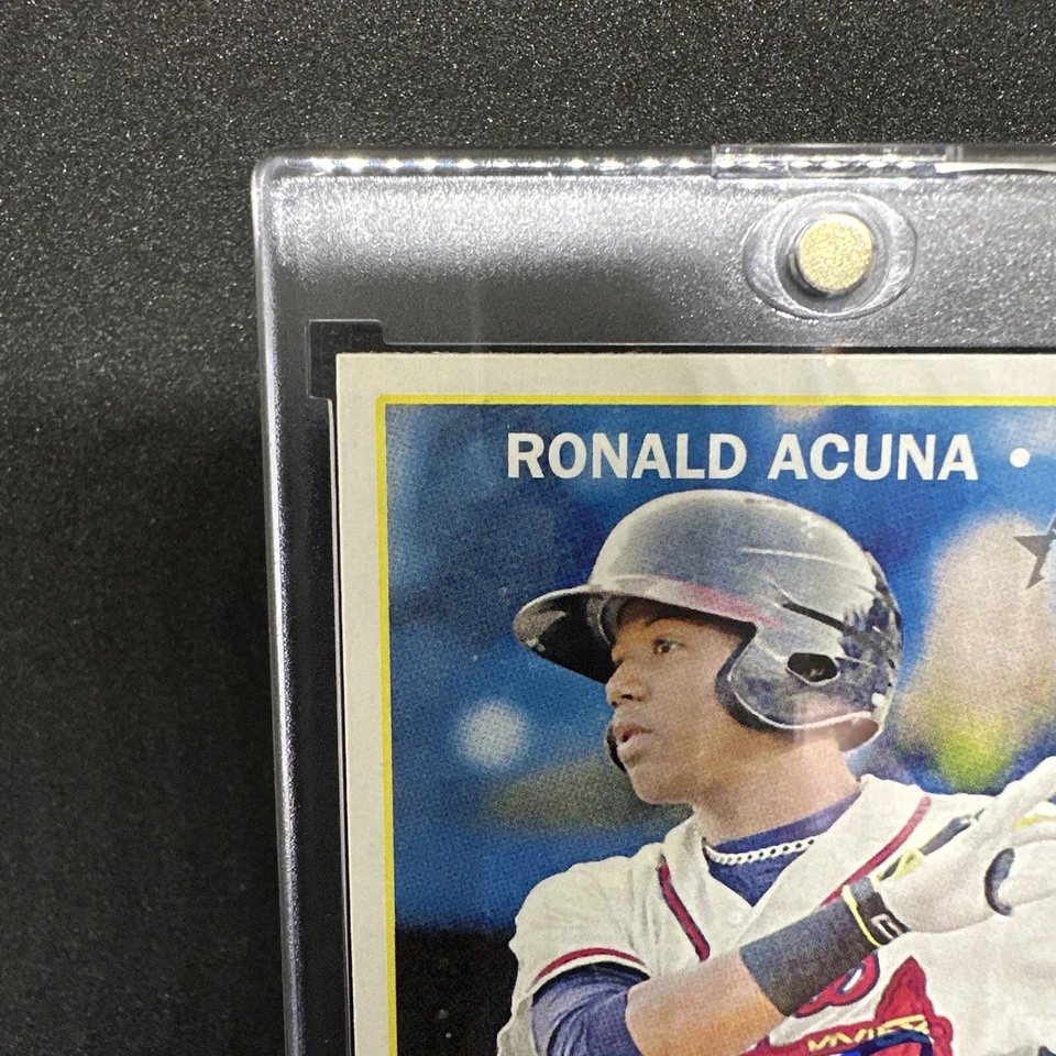 Ronald Acuña 2016 Topps Heritage Rookie Autographed #165 SHARP 🔥 - Image 2 of 4