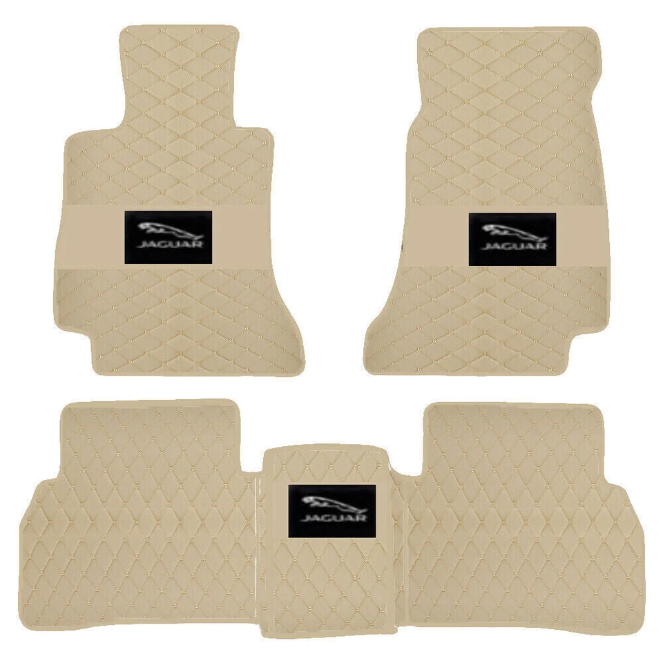 Auto For Jaguar S-Type 2000-2008 Car Floor Mats Luxury Waterproof Carpets Cargo Foto 4 de 4