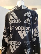 Youth XL 18-20 Adidas Long Sleeve Tshirt Hoodie Logo Print