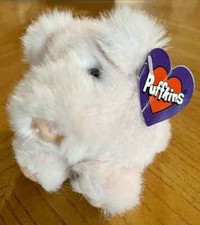 Vintage Puffkins Pig Percy Plush Stuffed Animal Toy Swibco 1994 NWT W7