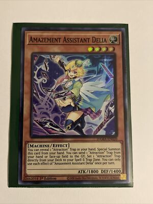 Amazement Assistant Delia (DAMA-EN020) - Super Rare - 1st Edition