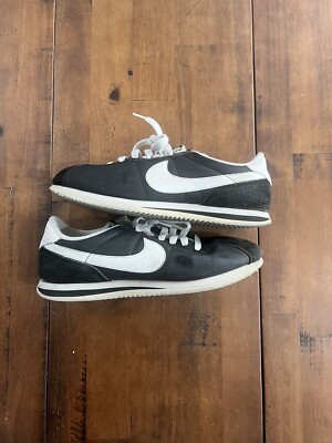 Nike Cortez Basic Nylon Cortetz Nylon/Black/White 317249-012 Men s Size 10