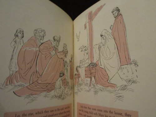 Vintage Children's Hard Cover Book - The Coming of the King - Baby JESUS - 1956 - Imagen 6 de 7