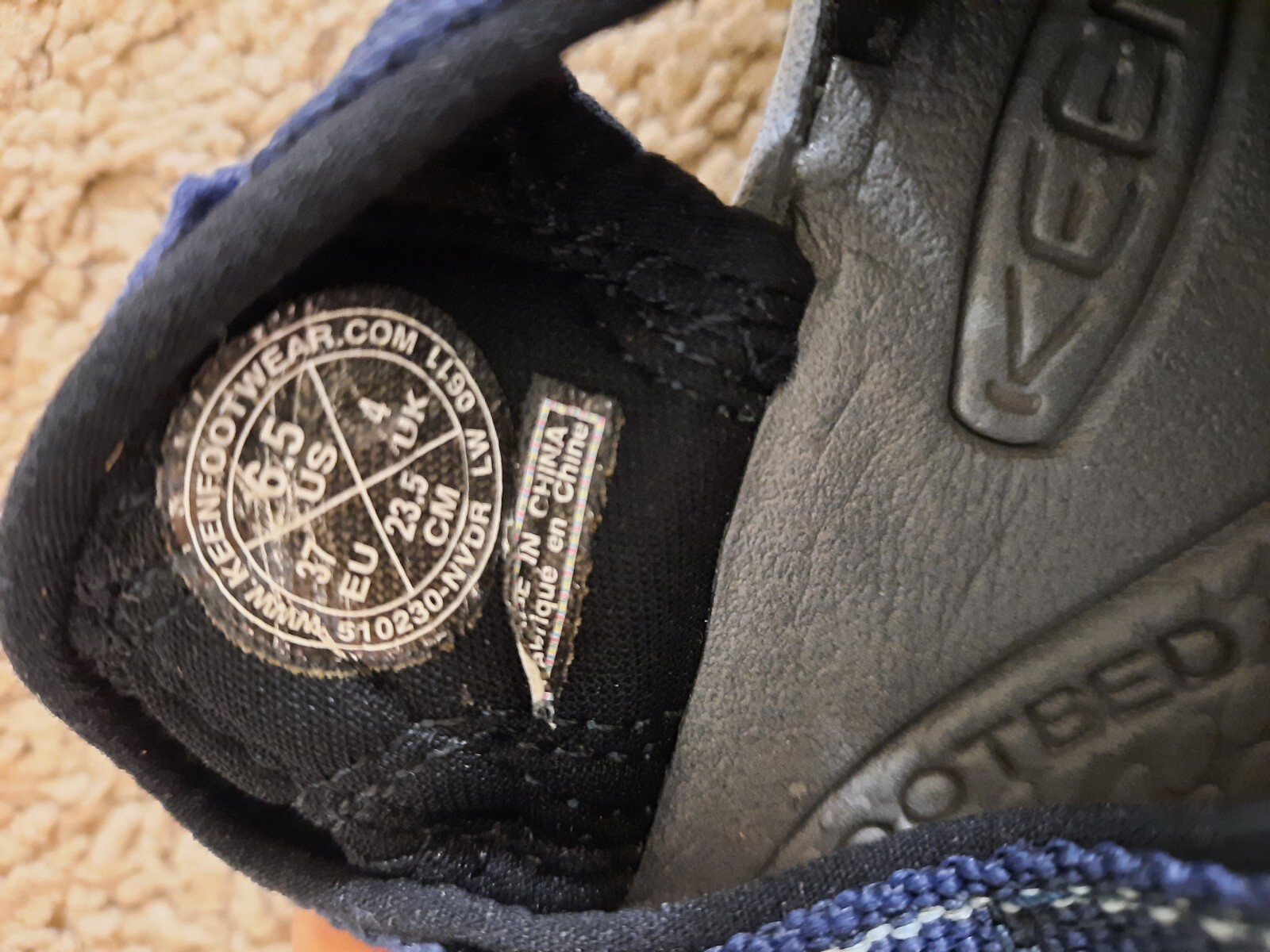 Sandali Keen donna 6 5 usati in ottime condizioni sandali blu escursionismo impermeabili sport