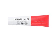 Kingfisher Toothpaste - Fennel (With Fluoride) 100ml (Pack of 12)