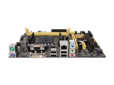 Asus A58M-K, FM2+, AMD A58, DDR3 2400, DVI-D, VGA, TPM, COM, GLAN, PS/2, mATX