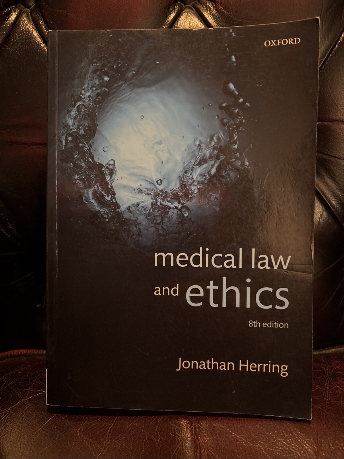 Medical Law and Ethics by Jonathan Herring (Paperback, 2020) - pre-owned