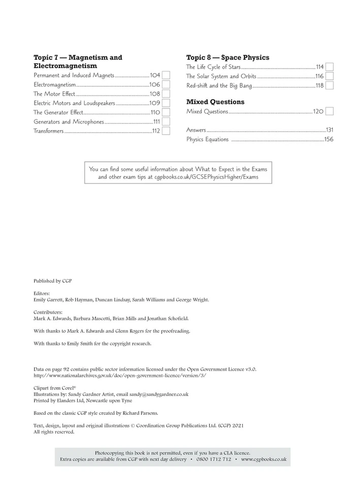 GCSE AQA Triple Science Exam Practice Workbooks with Answers Higher CGP - Image 4 of 4