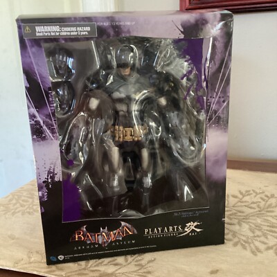 Batman Arkham Asylum Play Arts Kai Action Figure Japan Square Enix No 3 Armored