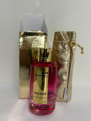 Mancera Roses Greedy EDP 120ML/4 OZ Damaged Box/Never Used