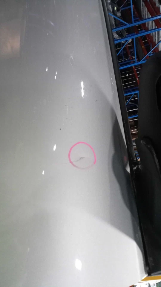 2018 KIA RIO Front Right Door Silver Used OEM 646494 123K Miles - Image 2 of 3