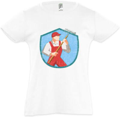 Painter VIII Kids Girls T-Shirt Artist To Paint Handcraft Craft Craftsmen