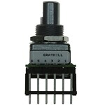 Grayhill 62A22-02-P Optical Encoder Rotary Incremental Flat 2oz.in Straight D...