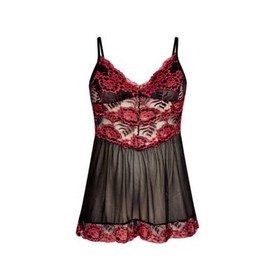 Plus Size Womens Sexy Lace Lingerie Nightdress Babydoll Underwear Nightwear US