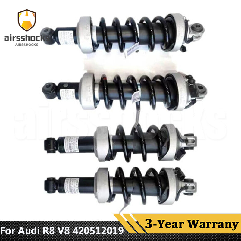 Full Kit Front & Rear Suspension Shock Struts Magnetic Ride For Audi R8 V8 07-15