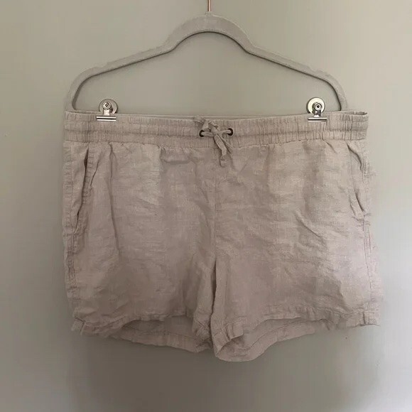 Amazon Essentials Women 5" Drawstring Linen Short… - image 7