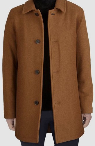 $296 Cole Haan Men's Brown Faux-Leather 