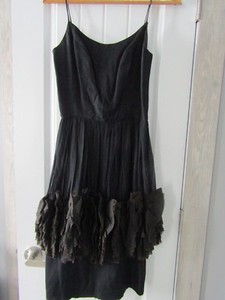 black cocktail skirt