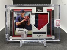 2022 PANINI THREE AND TWO KYLE MULLER RC JERSEY PATCH #52/60 WORN USED BRAVES