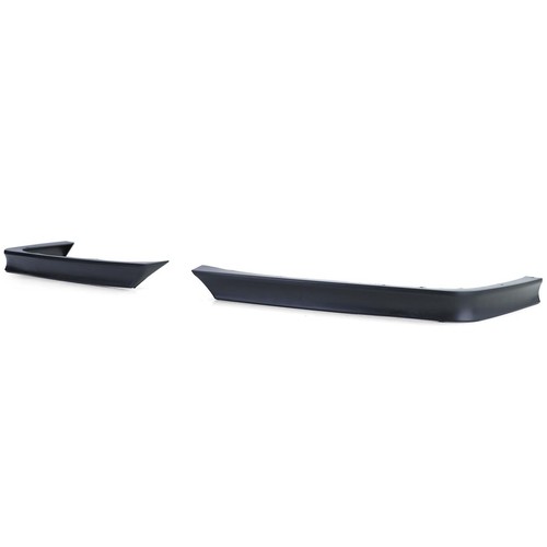 GT Evo Spoiler Ecken SET Schwarz Flaps Spoilerlippe passt für BMW E36 90-98 M3 - Picture 4 of 10