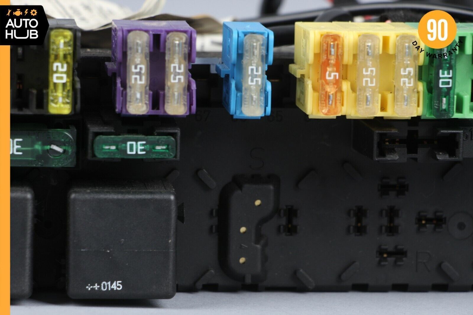 03-12 Mercedes R230 SL500 SL550 SL55 AMG Rear SAM Fuse Box Relay Module OEM