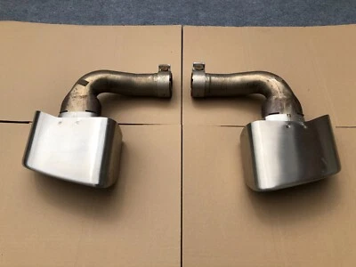 Porsche Cayenne E3 9Y Endrohr Auspuffblende Auspuff 9Y0253825 9Y0253826 L+R - Bild 1 von 4