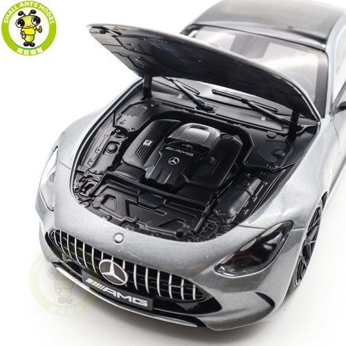 1/18 NZG Mercedes Benz AMG GT63 2023 Grey Diecast Model Toy Car Friends Gifts - Picture 15 of 17