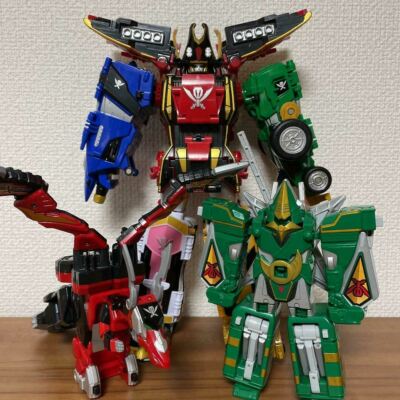 Power Rangers Super Megaforce Gokaiger DX GokaiOh Megazord Mystic Dragon Ninja