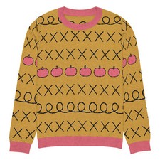 Suéter Disfraz Jinete BoJack Horsin Estilo Alrededor Tejido Cuello Redondo