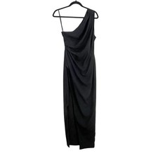 Alexia Admor Dress Womens 4 Little Black Dressy Party Cocktail One Shoulder Glam