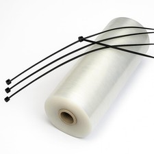 Temporary Rainwater Downpipe 20 Metre Kit for Gutter Outlets Storm Drainage