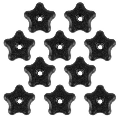 10 Pcs 5/16'' 18 Female Thread T Track Bolts Jig Knobs, Plastic Thumb Screw Ha...