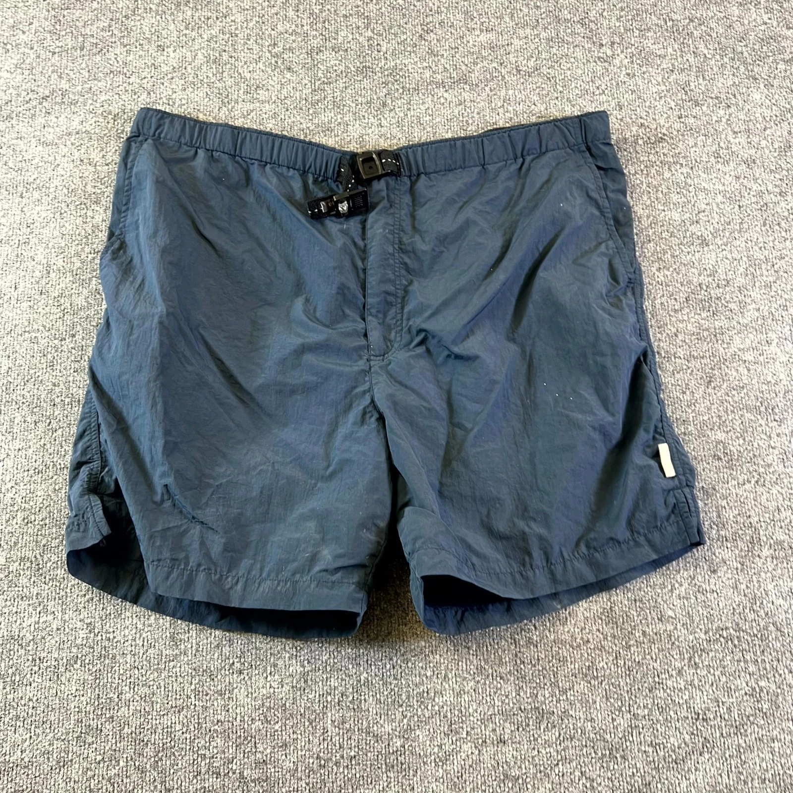 Old Navy Shorts Men's 2XL Navy Adjustable Waist Outdoor Gorpcore Climbing Hiking