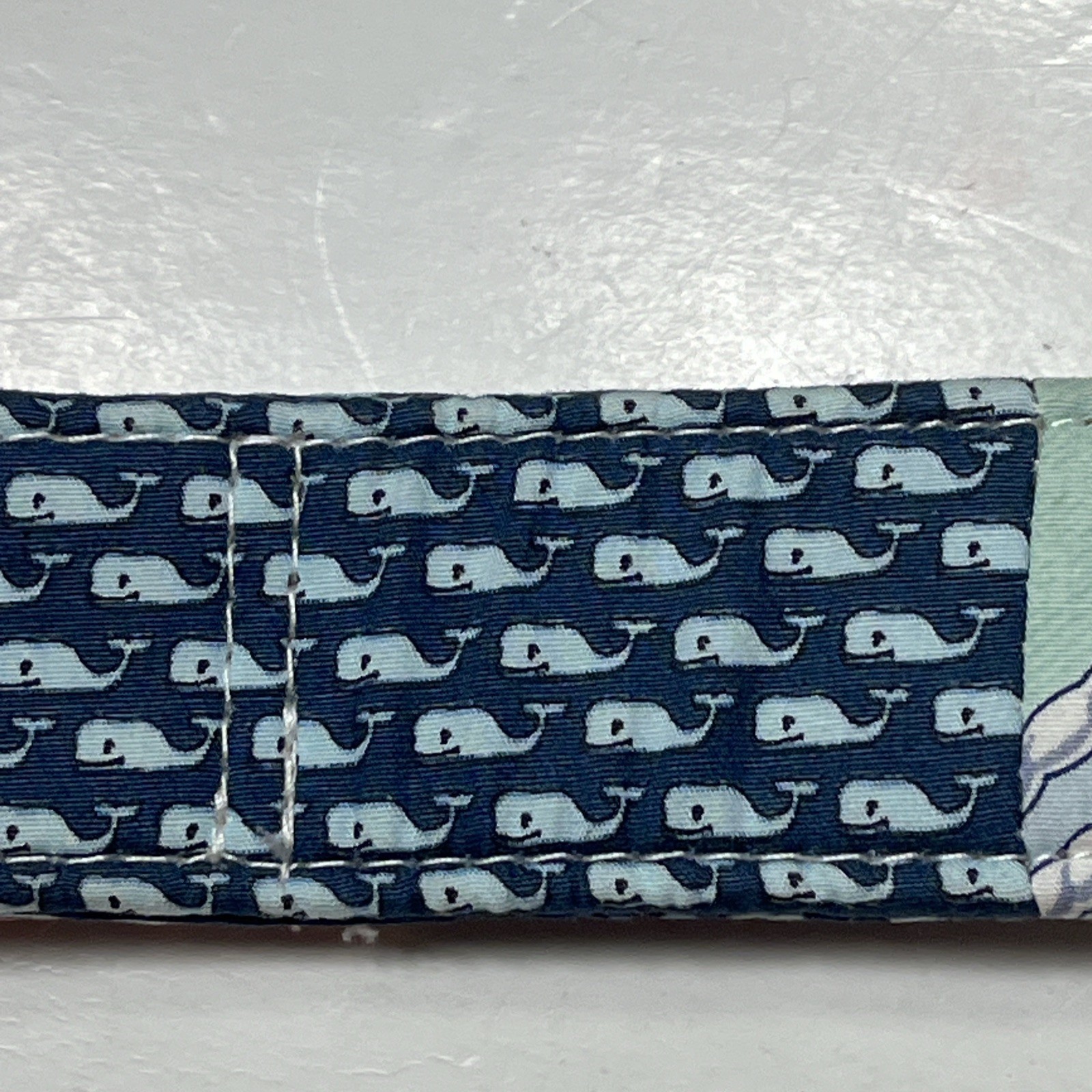 Vineyard Vines D Ring Patchwork Belt Men Small Pr… - image 5