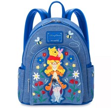 Disney Winnie the Pooh Friends Loungefly Backpack Purse-tigger, eeyore