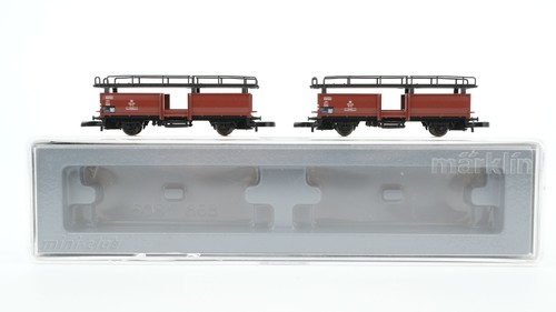 Märklin Z 86222 Autotransportwagen-Set Off 52 der DB | Condition: Gebraucht