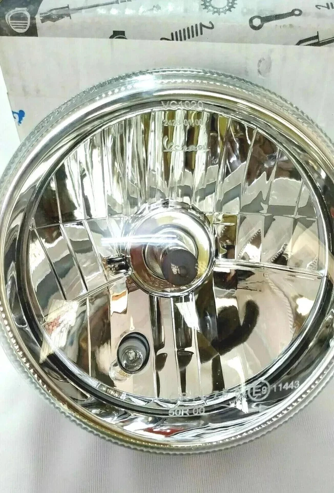 Komplett Scheinwerfer Licht Lampe Für Vespa LX Piaggio + Halogen Schlauch - Bild 3 von 4