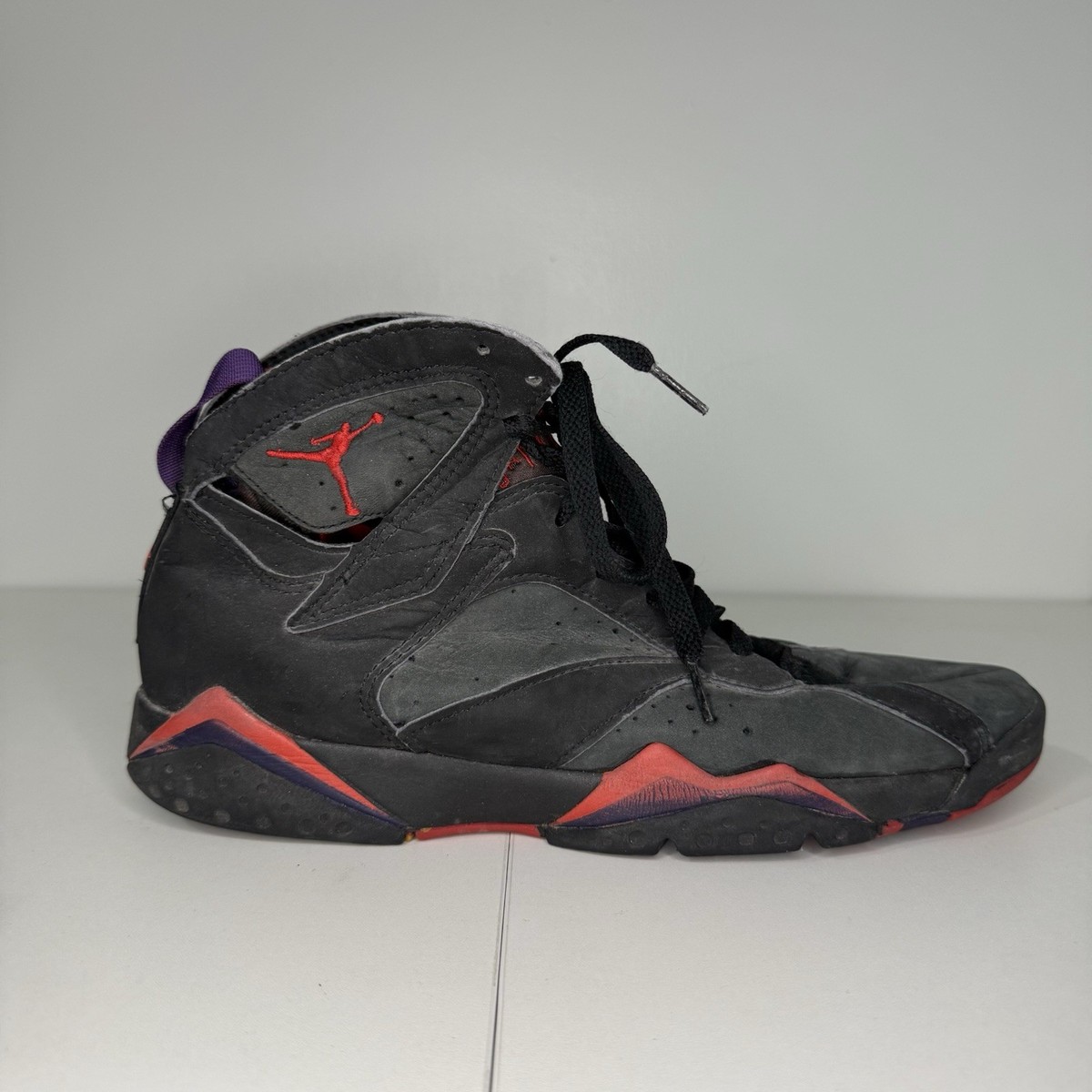 【AJ 7 オリジナル】1992年製 AIR JODAN Ⅶ 黒/赤 29cm Nike Air Jordan 7 OG Playoff Raptor 1992 size 11.5 Original VII