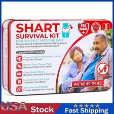 Funny Shart Survival Kit with Wipes & Underwear - Perfect Poop Prank Xmas Gift