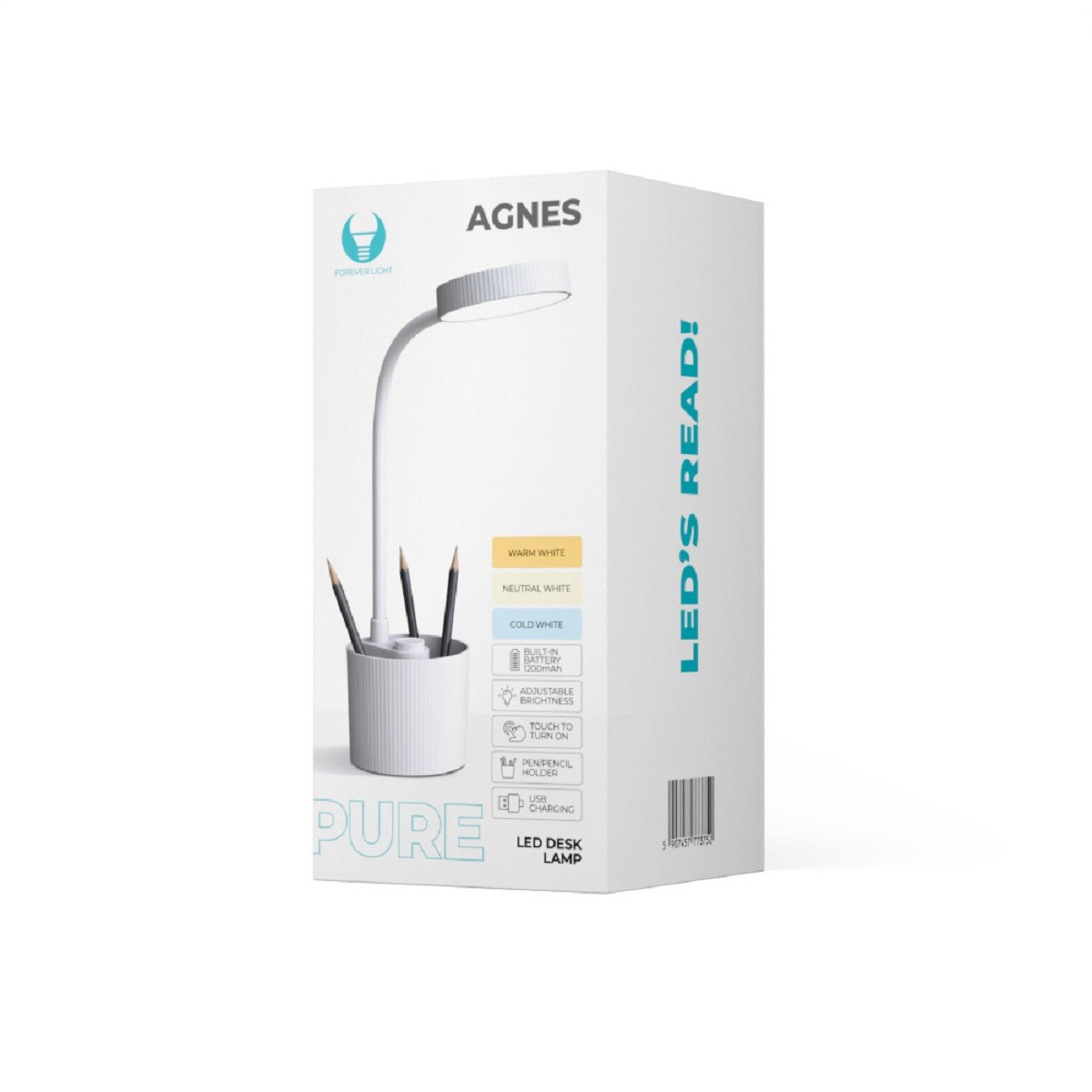 Электрическая лампа Forever Light для освещения помещений 5 Вт Практическая и затемняющая панель 7690₽