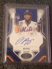 JOSE REYES 2025 TOPPS TIER ONE PRIME PERFORMERS BLUE FOIL AUTO /99 Q3855