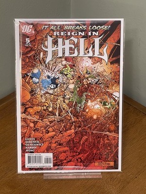 Reign in Hell It All Breaks Loose! #5 of 8 DC Comics (2009)