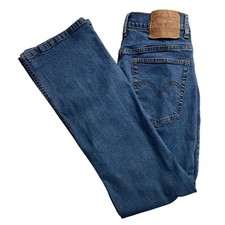 Vintage Y2K Levis 515 Bootcut Jeans Womens 8M Medium Wash Blue Denim Stretch