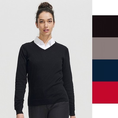 SOL'S Women's V-Neck Sweater Galaxy 90010 Damen Pullover NEU