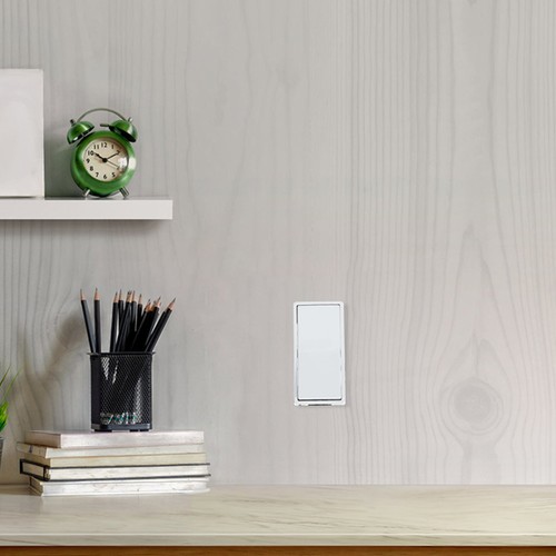 Interruttore da Parete Decoratore Elettronico Nero Luce a Levetta 3 Vie Bianco Interruttori a Dondolo - Foto 10 di 10