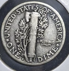 1921-D Mercury Dime VF Simi Key Nice Rims & Eye Appeal Honest Real Coin
