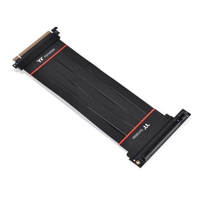 Thermaltake Tt Premium PCI-E 4.0 200mm flexiable 200 millimeters, Black