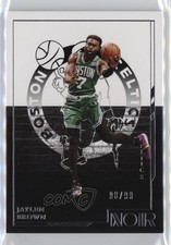 2021-22 Panini Noir Icon Edition 98/99 Jaylen Brown #107 6fs